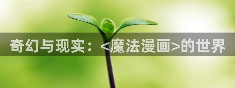 皮皮喵漫画正版下载苹果：奇幻与现实：<魔法漫画>的世界